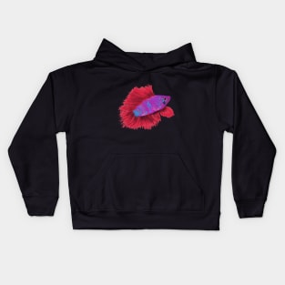 Siamese Fighting Fish Kids Hoodie